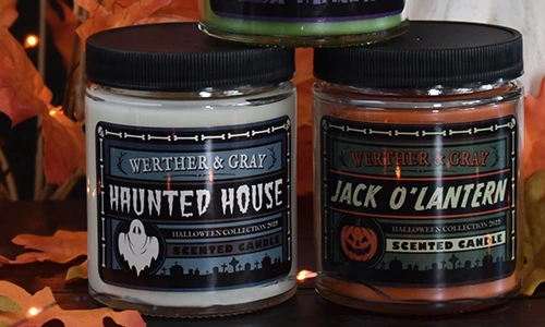 Werther & Gray Halloween Candles