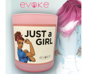 Evoke Just A Girl Candle