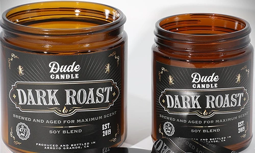 Dark Roast Candle Dude Candles