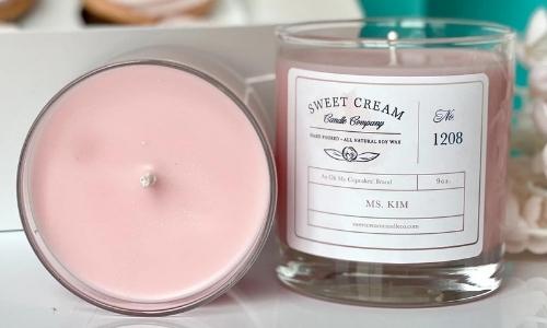 Sweet Cream Candle Company Ms. Kim Candle