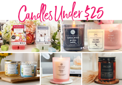 Candlefind Ultimate Gift Guide Candles Under $25 Recommendations