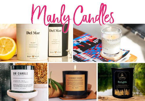 Candlefind Ultimate Gift Guide Manly Candles Recommendations