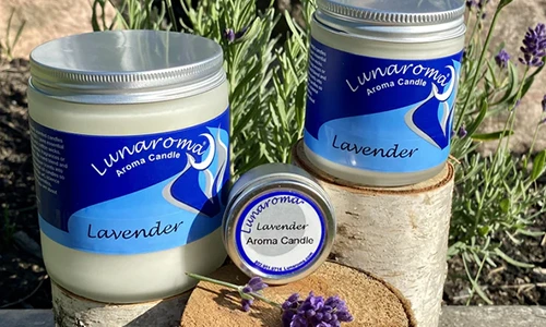 Lunaroma Candles, located in Vermont