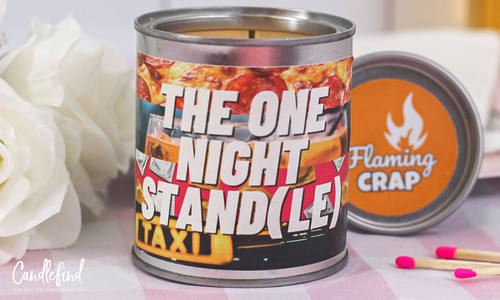Candlefind Candles That Smell Like Pizza Flaming Crap The 'One Night Standle'