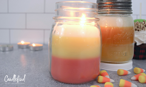 Candlefind Easy Candy Corn Candle DIY Step 6