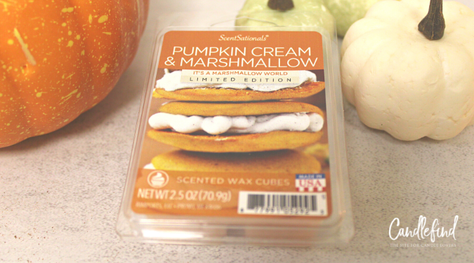 Candlefind Pumpkin Cream & Marshmallow, ScentSationals [Mini Review]