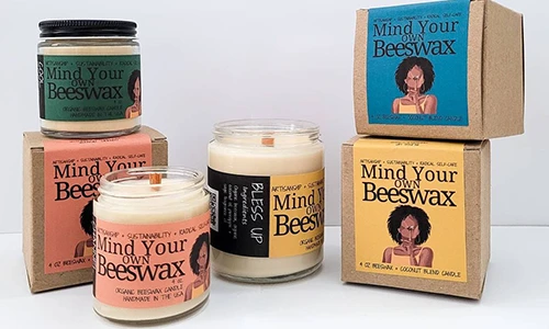 Mind Your Own Beeswax Candles