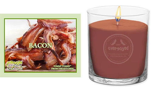 Overysoyed Bacon Candle