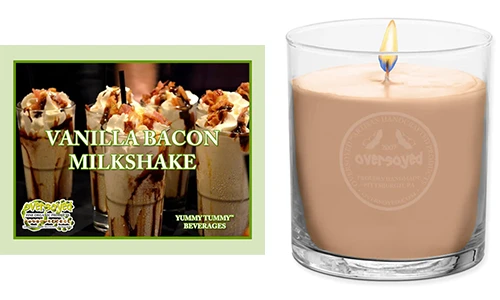 Overysoyed Vanilla Bacon Milkshake Candle