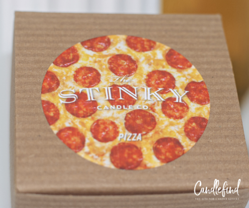 Stinky Candle Co Pizza Candle