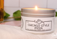 Tracey Gurney Chicago Style Pizza Candle