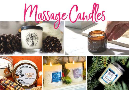 Candlefind Holiday Ultimate Gift Guide Massage Candles Recommendations 1