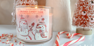 Bath & Body Works Crushed Candy Cane Candle Review