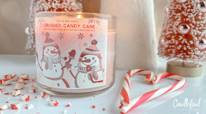Bath & Body Works Crushed Candy Cane Candle Review