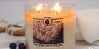 Goose Creek White Icing Cinnamon Roll Candle Review