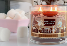 B&BW Hot Cocoa & Cream Candle Review by Candlefind