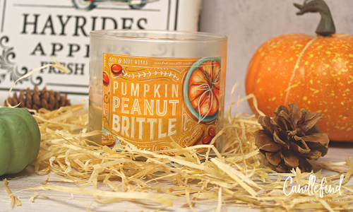Bath & Body Works Pumpkin Peanut Brittle Candle