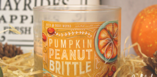 Pumpkin Peanut Brittle, Bath & Body Works Candle Candlefind Review