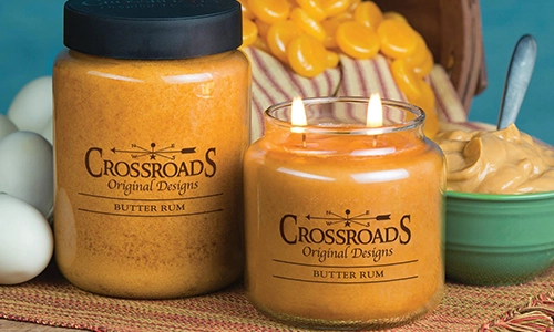 Crossroads Candles Butter Rum Candle Crossroads Candles Butter Rum Candle