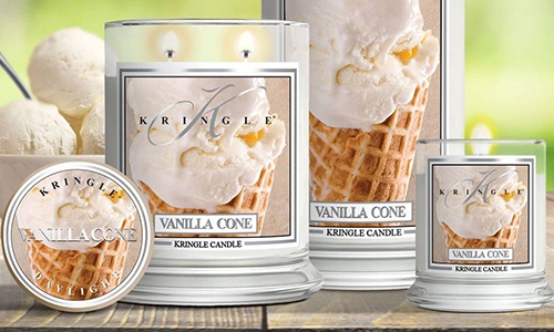 Kringle Candle Vanilla Cone Candles Kringle Candle Vanilla Cone Candles