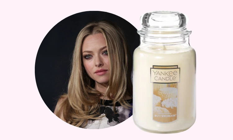 Amanda Seyfried Favorite Candle Yankee Candle Buttercream Amanda Seyfried Favorite Candle Yankee Candle Buttercream