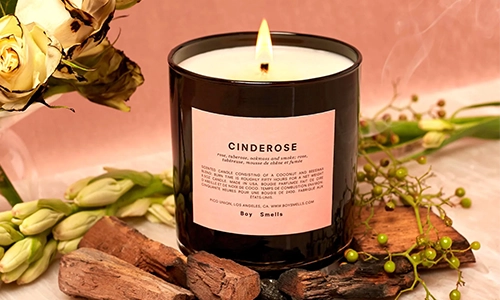 Boy Smells Cinderose Candle Boy Smells Cinderose Candle