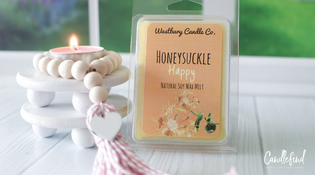Honeysuckle Happy Wax Melt, Westbury Candle Co [Review]