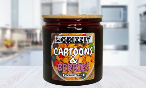 Grizzly Fragrance Cartoons & Berries Candle Grizzly Fragrance Cartoons & Berries Candle