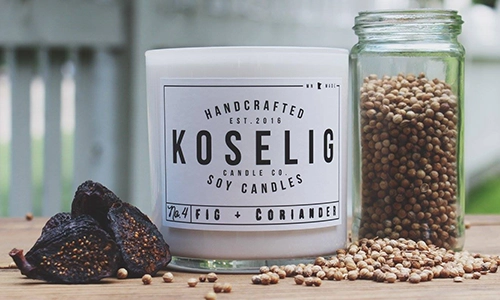 Koselig Candle Co. Fig & Coriander Candle Koselig Candle Co. Fig & Coriander Candle