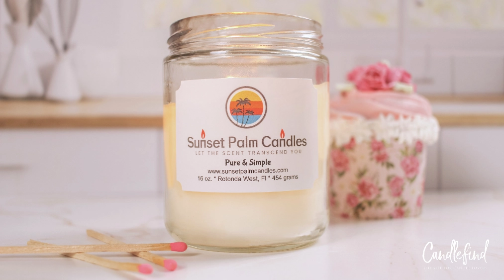 Shining the Light on Sunset Palm Candles