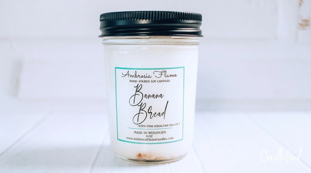 Ambrosia Flame Banana Bread Candle photo by Candlefind