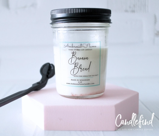 Ambrosia Flame Banana Bread Candle photo by Candlefind