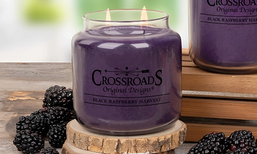 Crossroads Black Raspberry Harvest Candles Crossroads Black Raspberry Harvest Candles