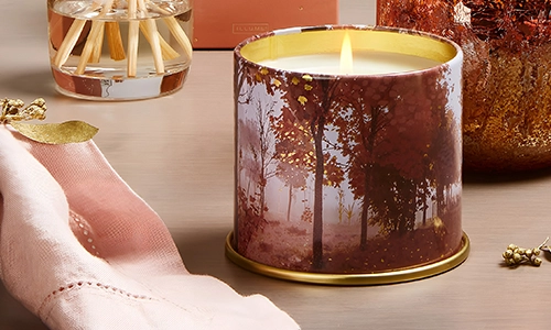 Illume Copper Leaves Candle Illume Copper Leaves Candle