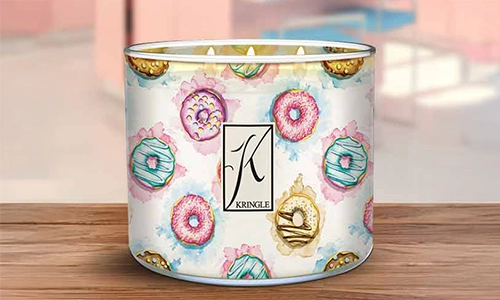 Kringle Candle Donut Worry Aromatique Mojito Beach Candle