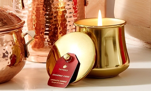 Thymes Simmered Cider Candle Thymes Simmered Cider Candle