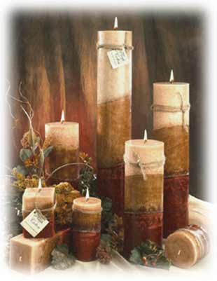 Wicks n More burning candles, Candlefind.com, the site for candle lovers