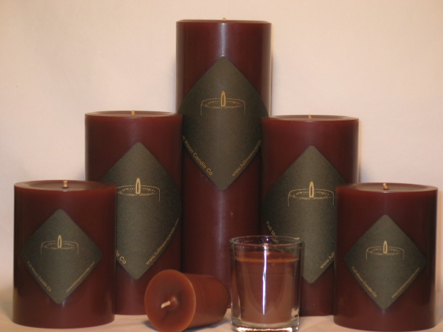 Chococlate scented melt review from Full Moon Candles, Candlefind.com, the site for candle lovers