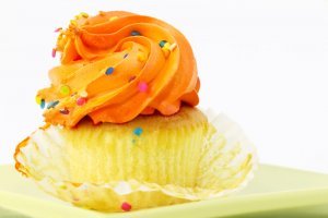 Better Homes and Garden - Orange Buttercream Cupcake