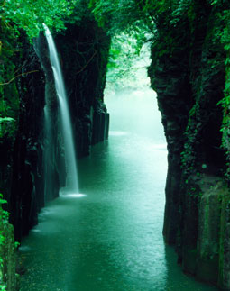 Tahiti Tropical Waterfall