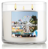 Review of a Summer Boardwalk scented candle from Bath & Body Works