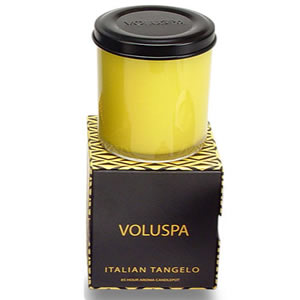 Italian Tangelo luxury candle from Voluspa