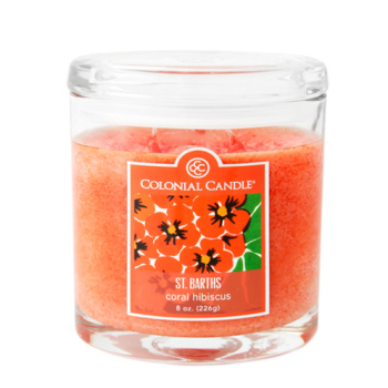 Coral Hibiscus St. Barths Candle from Colonial