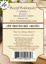 Old Fashioned Vanilla - ScentSationals